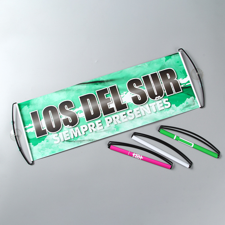 Custom Retractable Hand Held Banner